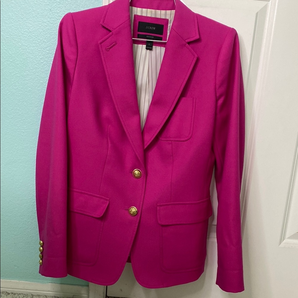 J. Crew Women's Pink Blazer